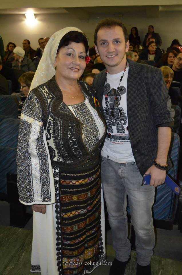 Artista a fost invitata alaturi de Mihai Traistariu