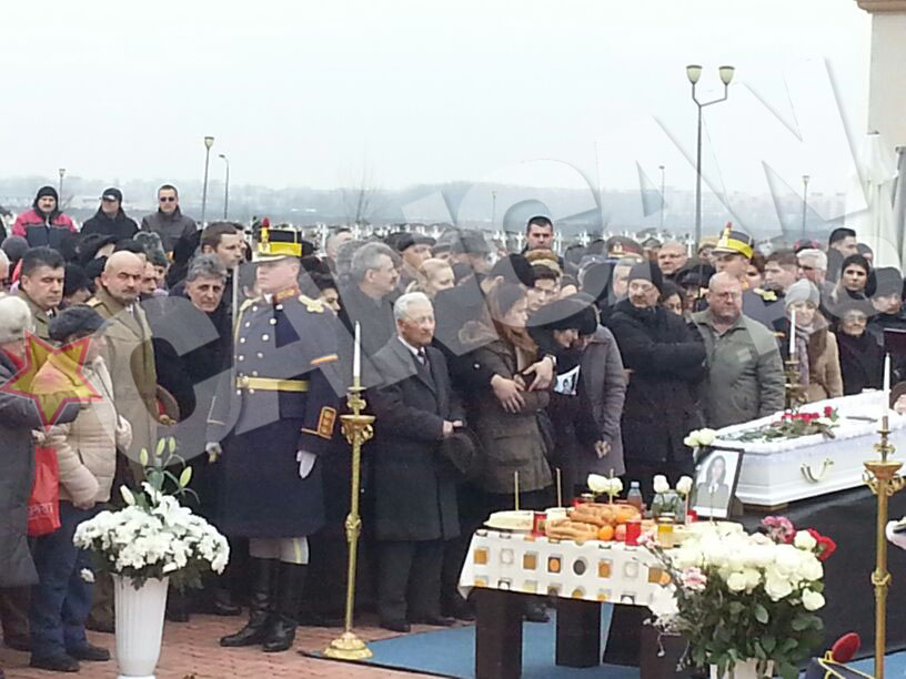Aurelia Ion, inmormantata cu onoruri militare