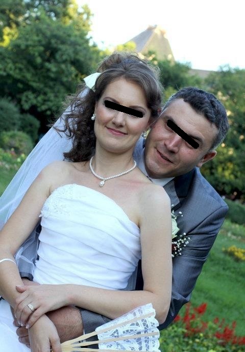Mihaela parea o femeie fericita alaturi de sotul ei