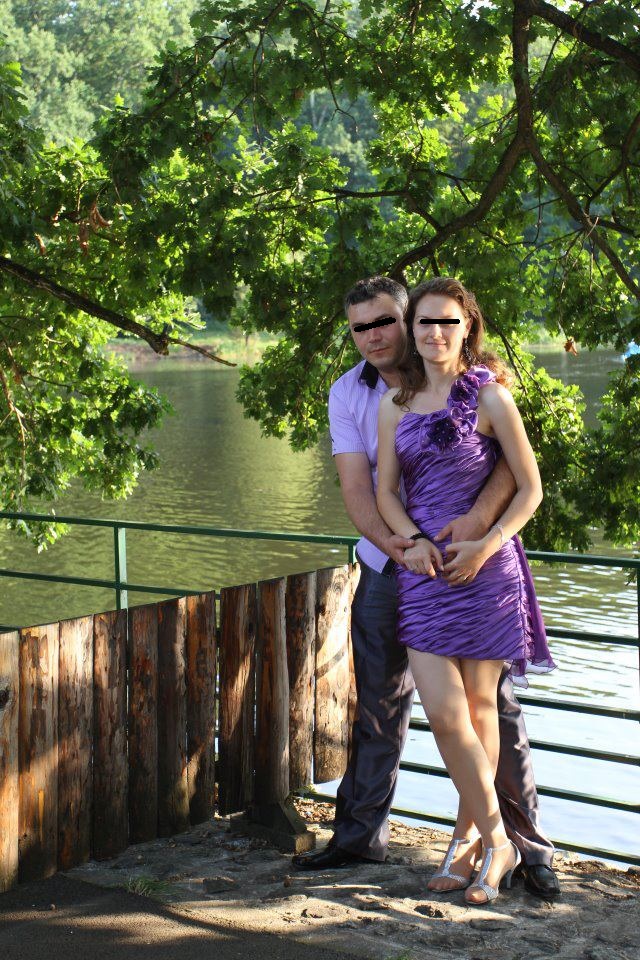 Mihaela parea o femeie fericita alaturi de sotul ei