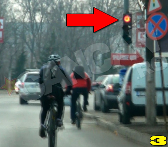 Ion Craciunescu trece fara probleme pe culoarea rosie a semaforului