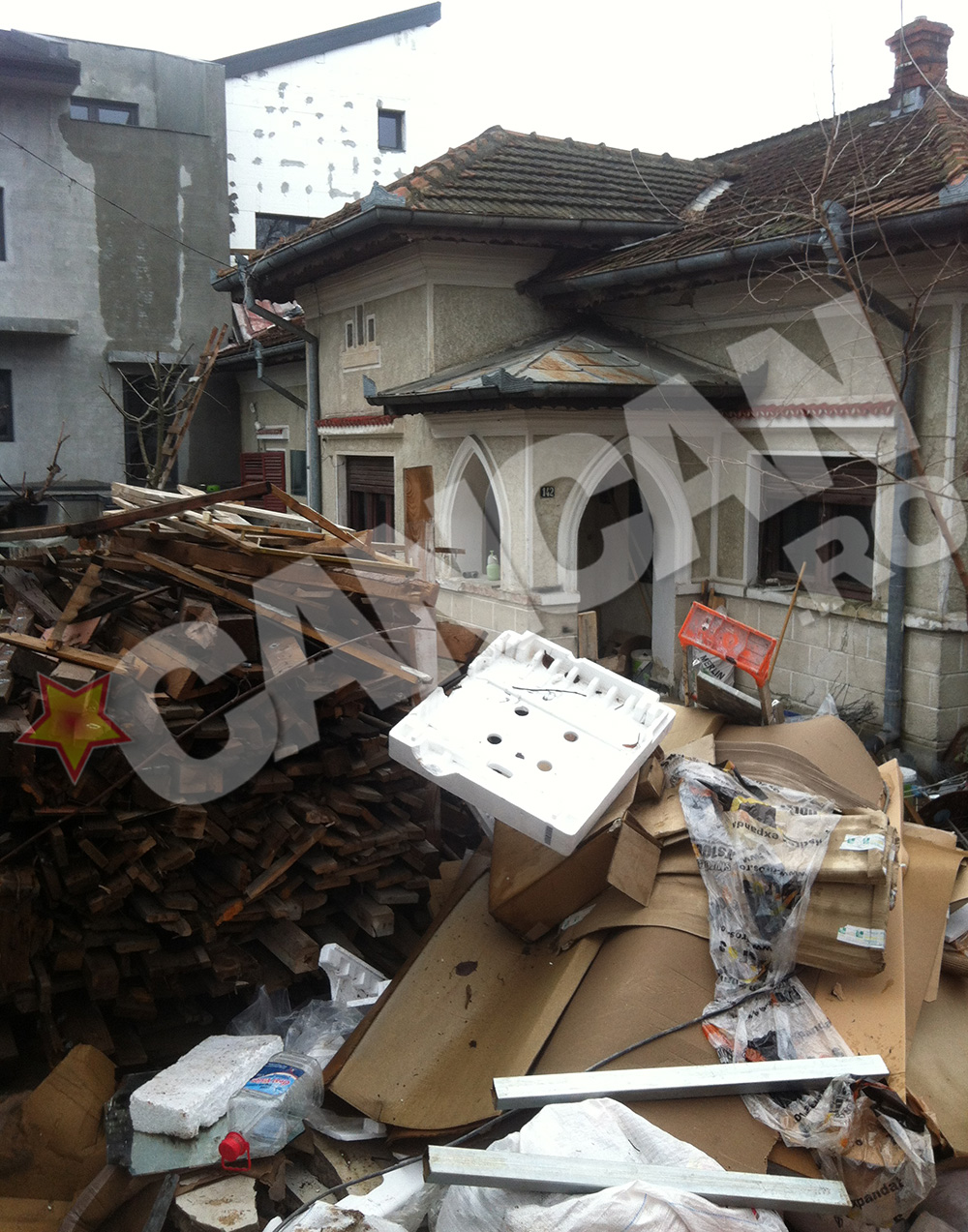 Casa si curtea Paulei Seling si a sotului ei sunt in plin proces de reamenajare