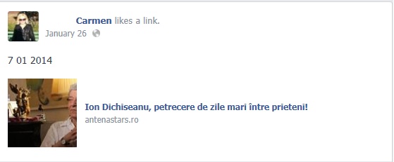 Carmen nu se mai fereste sa-si arate