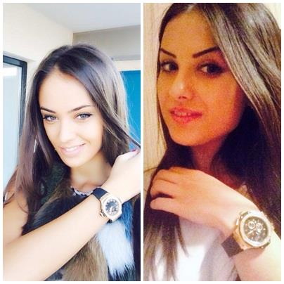 Cele doua romance au primit ceasuri identice de la Max