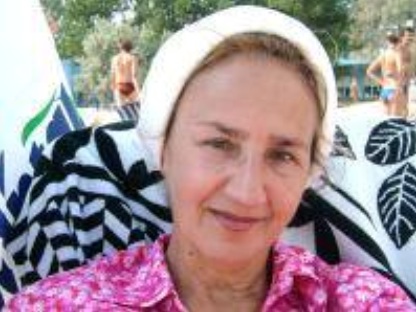 Sofia Vicoveanca si-a facut o poza in timpc e se relaxa pe plaja