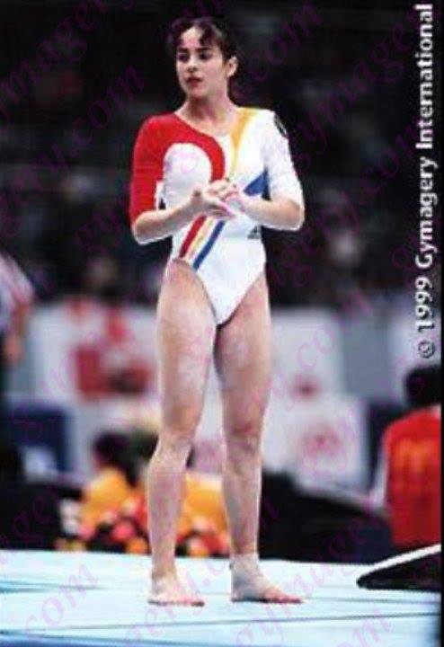 Corina a fost dubla campioana mondiala la gimnastica