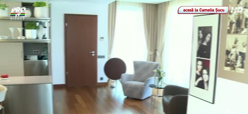 Camelia Sucu a avut grija ca totul sa fie mobilat cu foarte mult gust