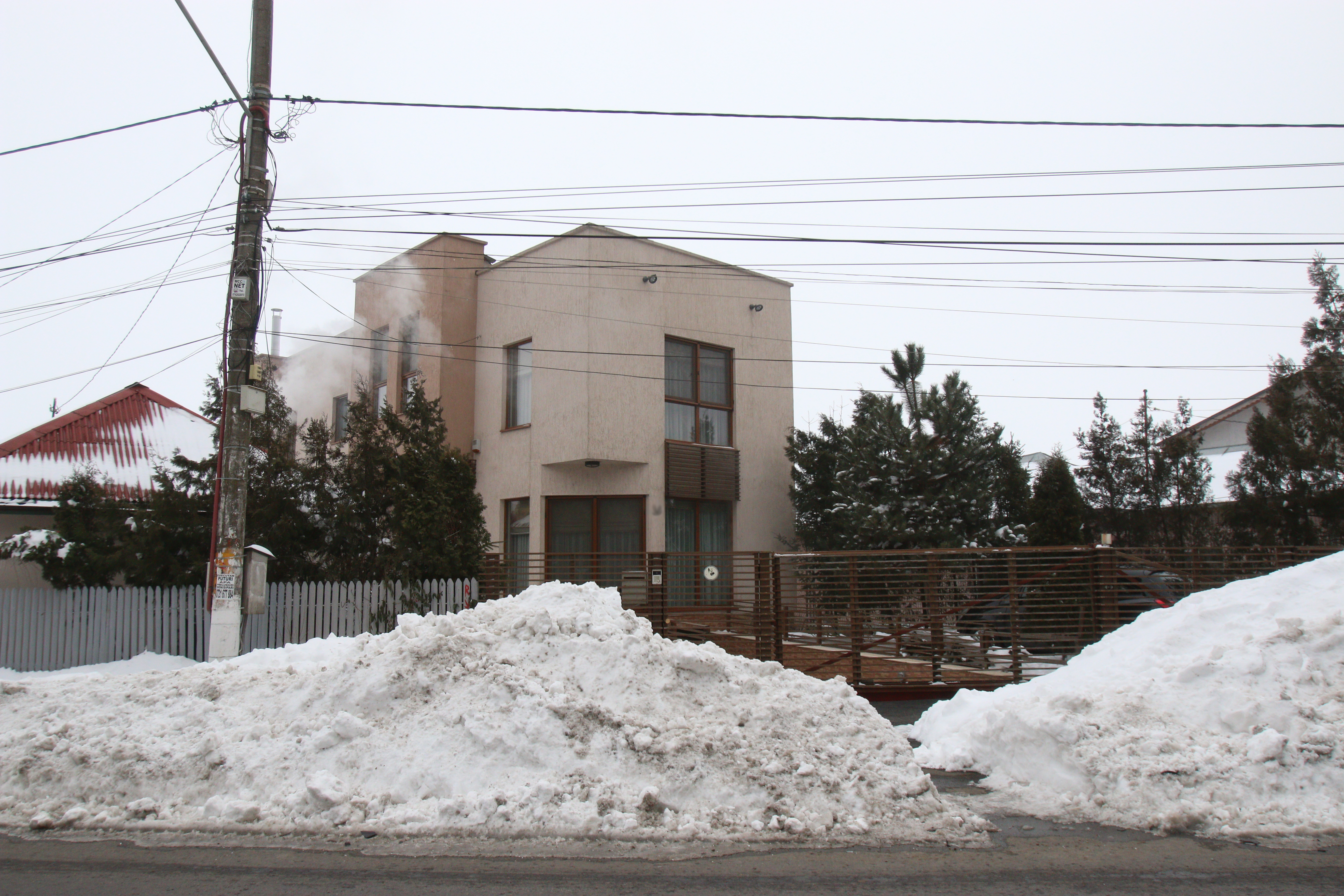 Vila in care au stat parintii lui Bogdan pana cand a fost vanduta la licitatie