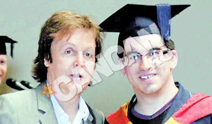 Petru a fost premiat de Paul McCartney