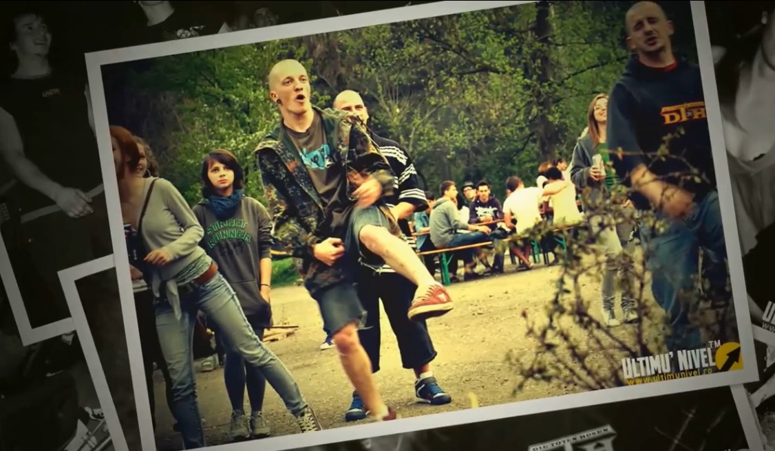 Andrei era mereu in centrul atentiei la concertele de muzica underground