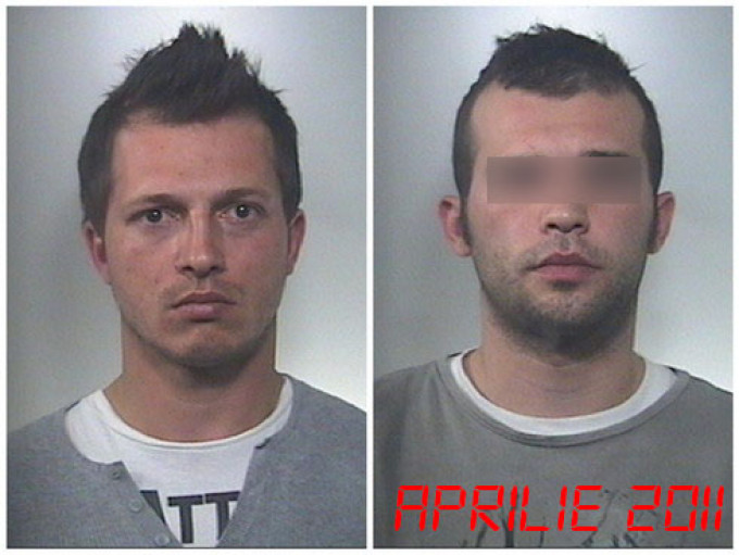 Stefan Petre si complicele lui au fost arestati in Itlaia, dupa ce au fost prinsi la furat intr-un magazin