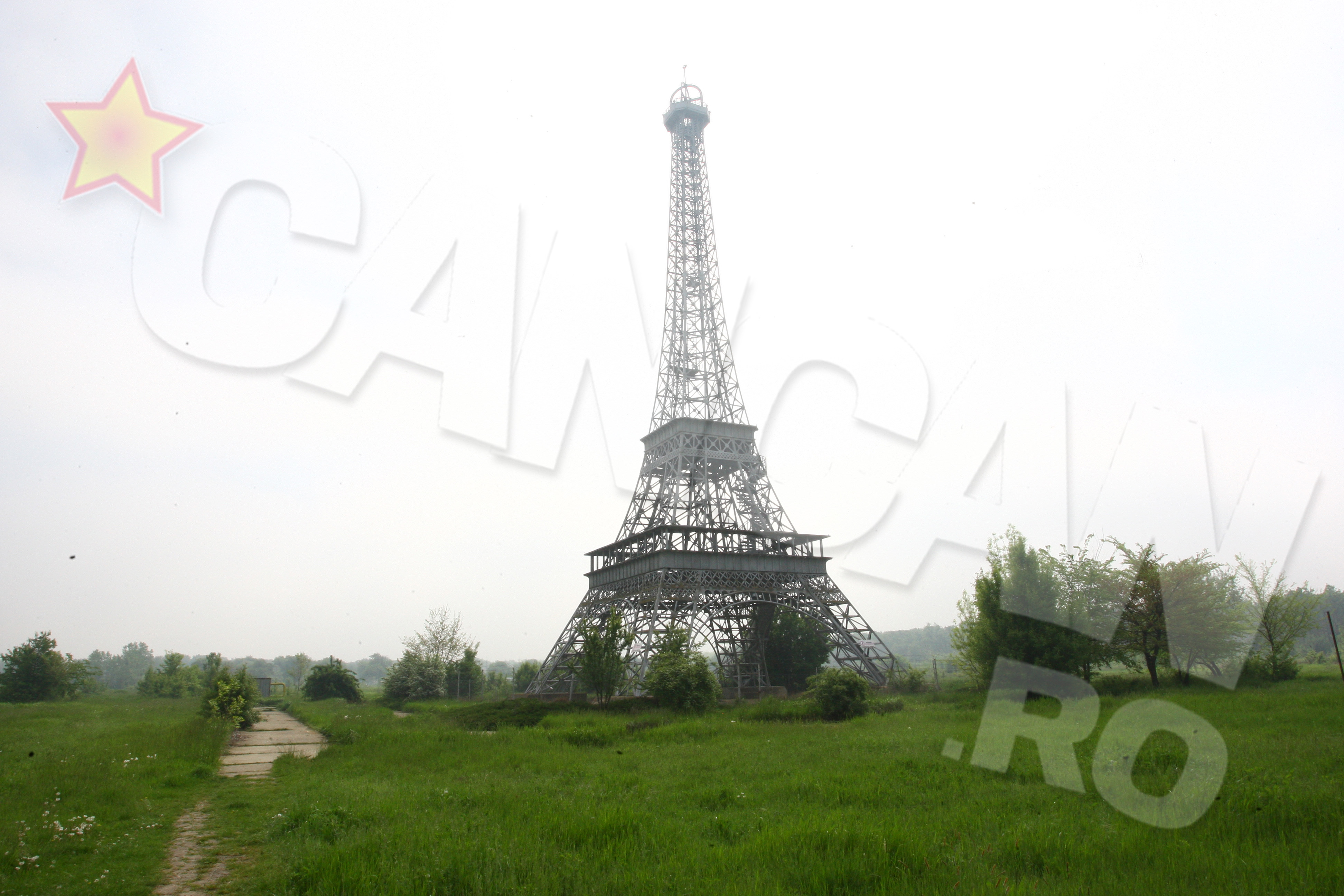 Turnul a ajuns bataia de joc a betivilor din imprejurimi