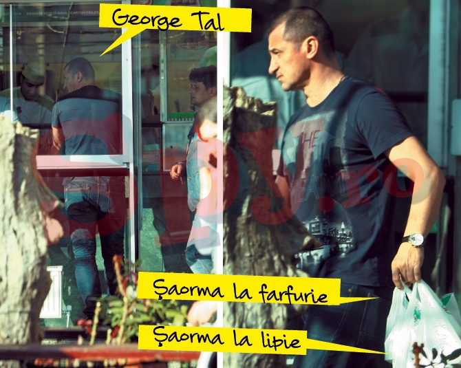 George Tal isi rasfata sotia cu shaorma