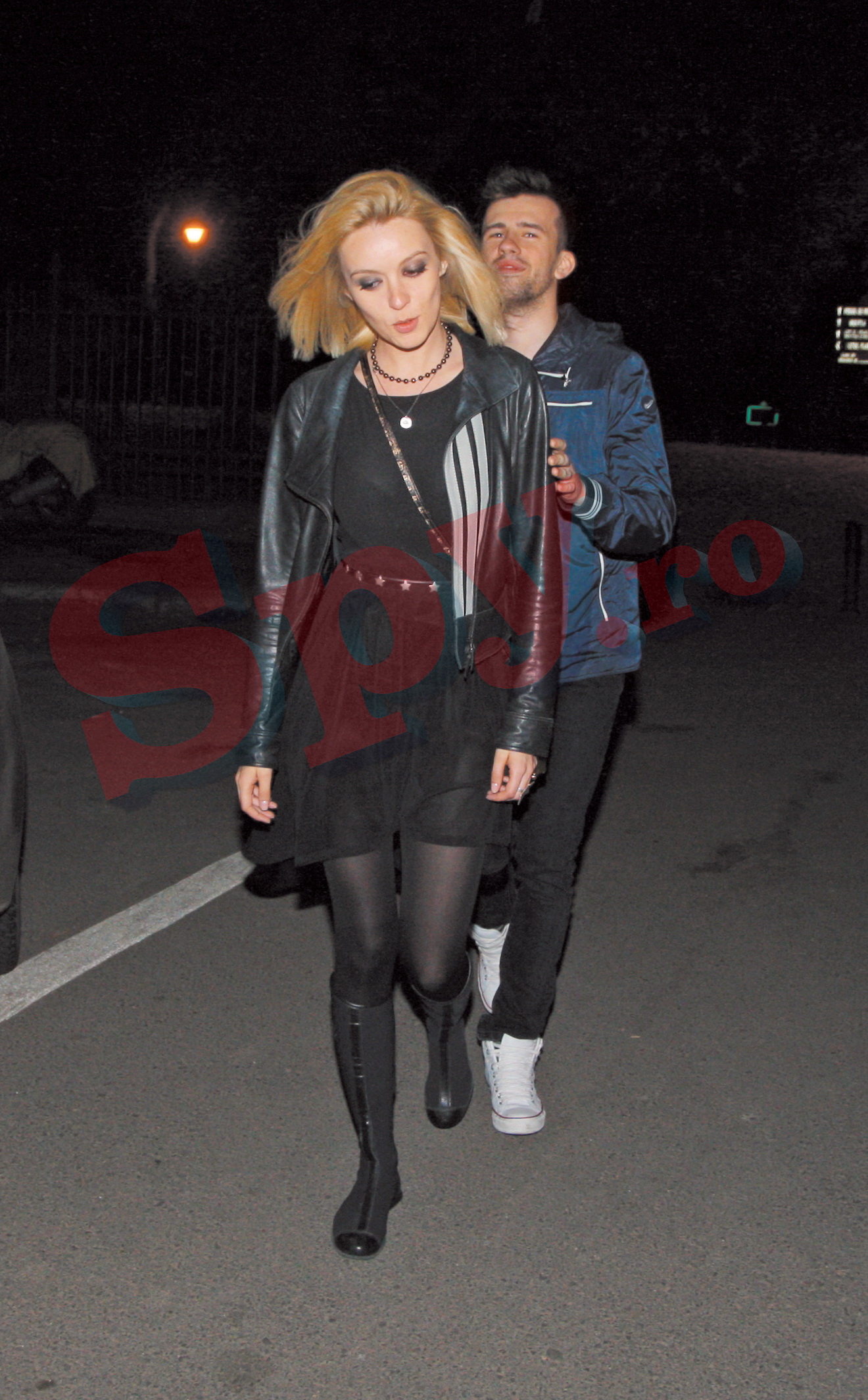 Diana si Florin s-au fastacit cand i-au vazut pe paparazzi