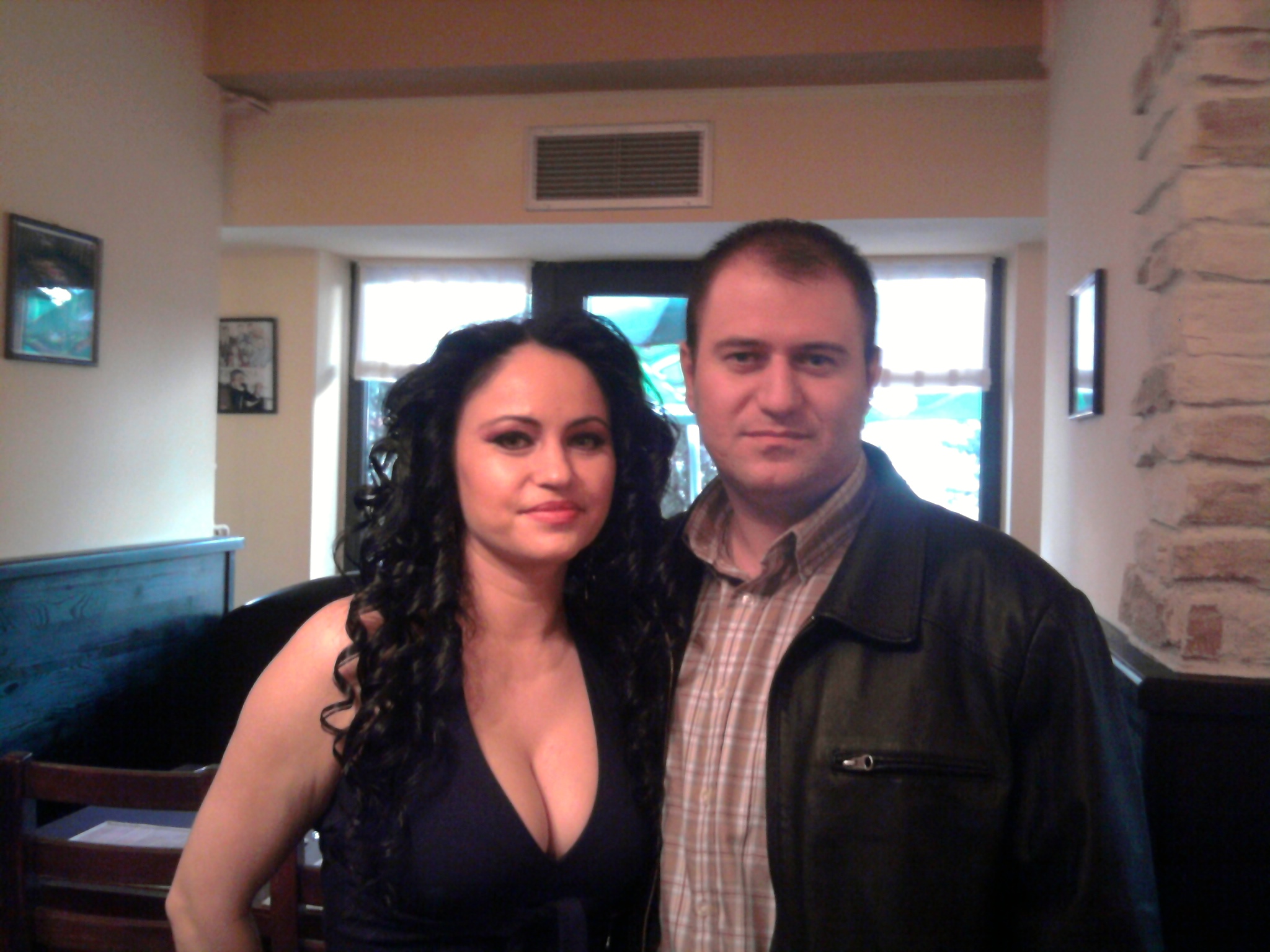 Marinela Parvu si sotul ei