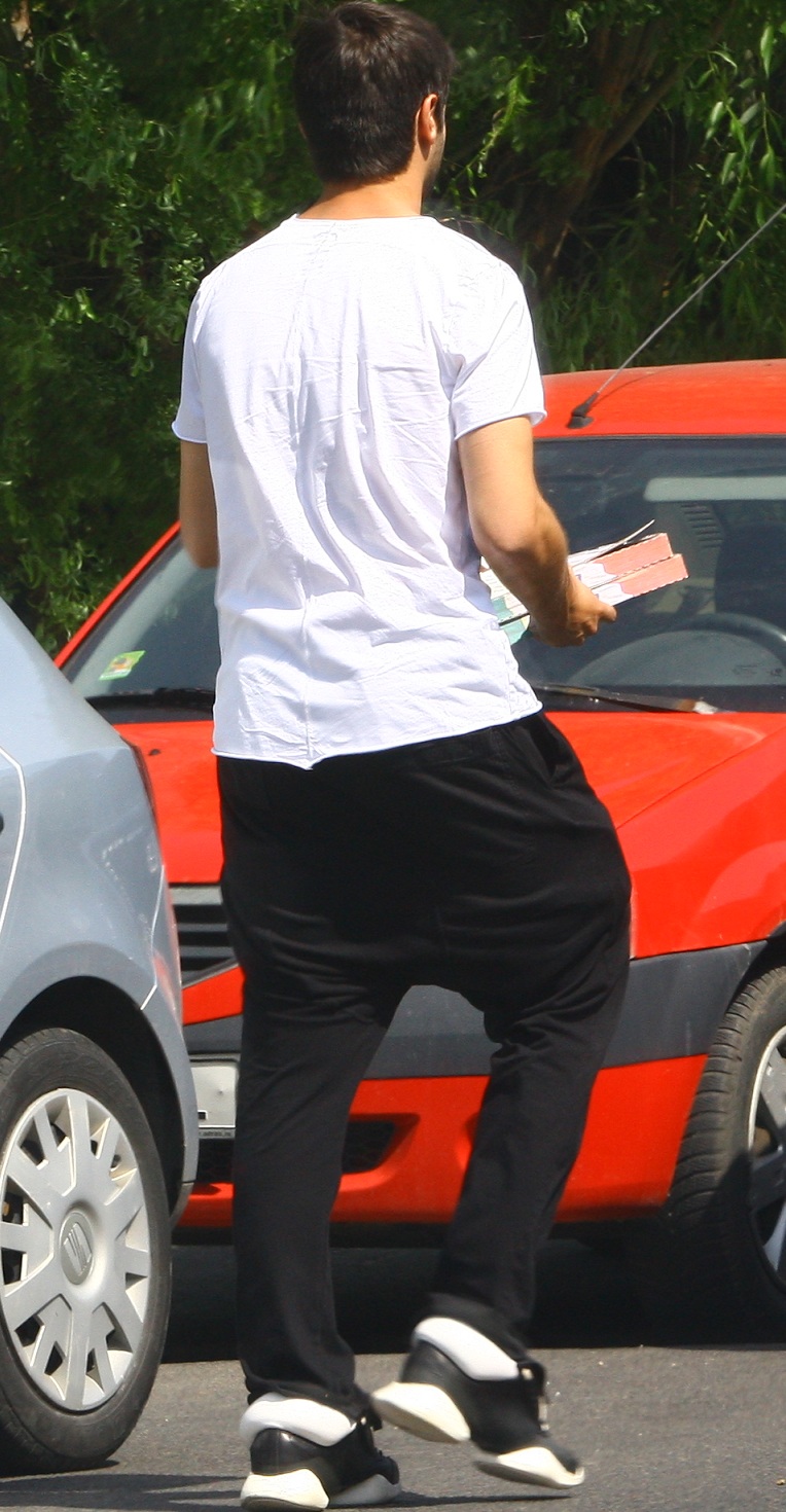 Cristi Chivu era imbracat 