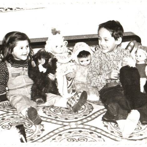 Oana Vincu, in copilarie