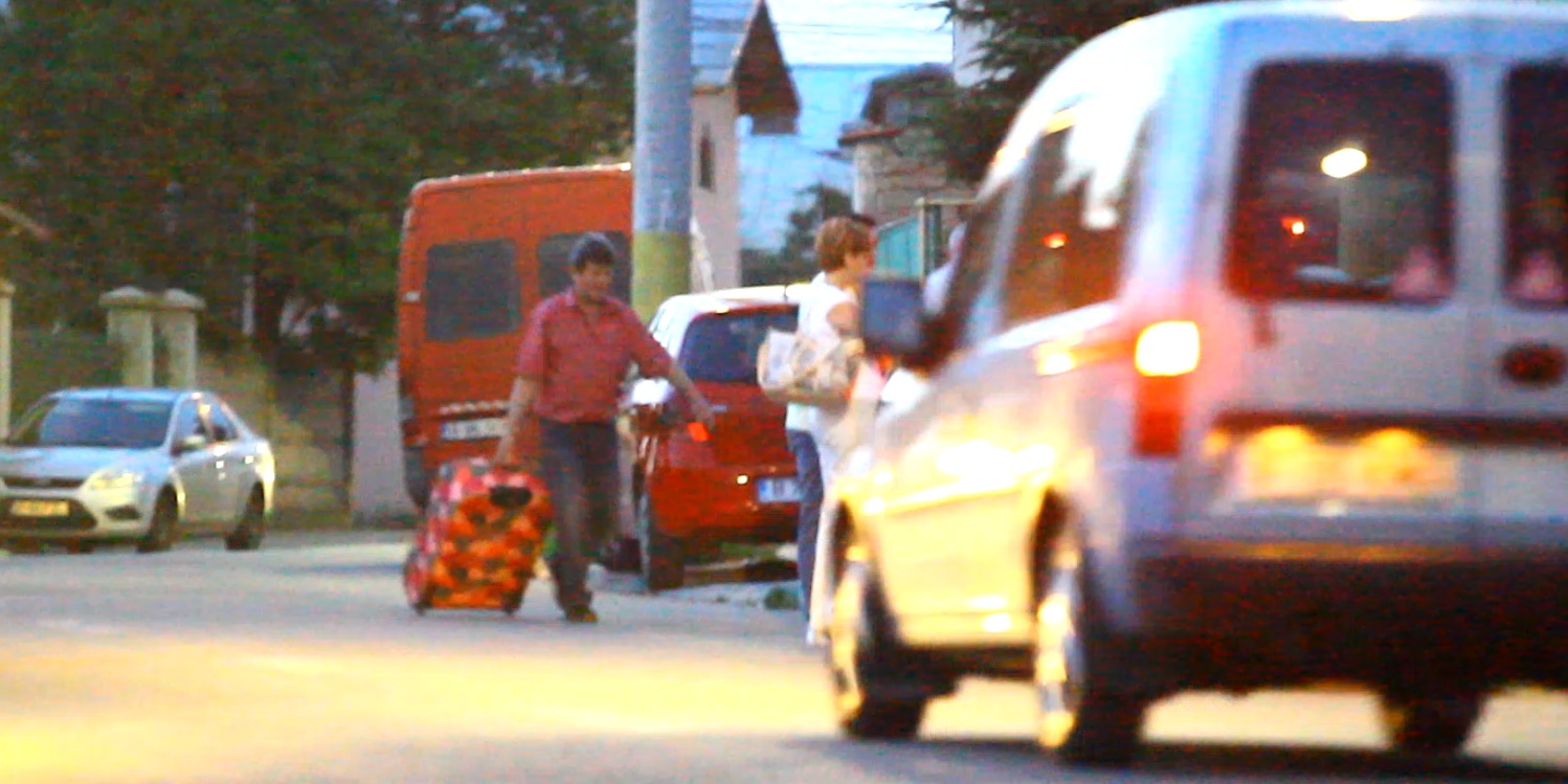 Prietenii sportivei s-au oferit sa-i care bagajele dintr-un loc in altul