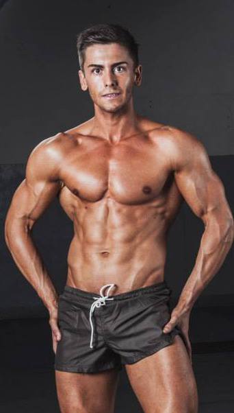 Stefan a participat la concursuri europene de fitness