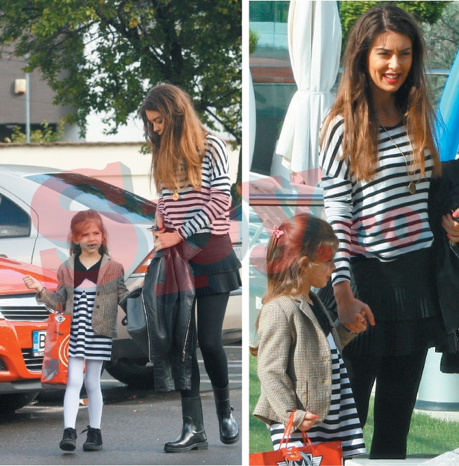 Stirista si-a imbracat fetita la indigo