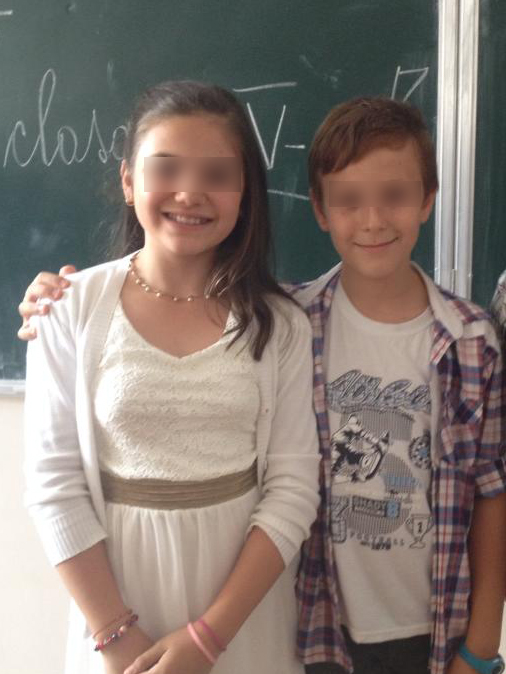 Rebeka a terminat clasa a IV-a