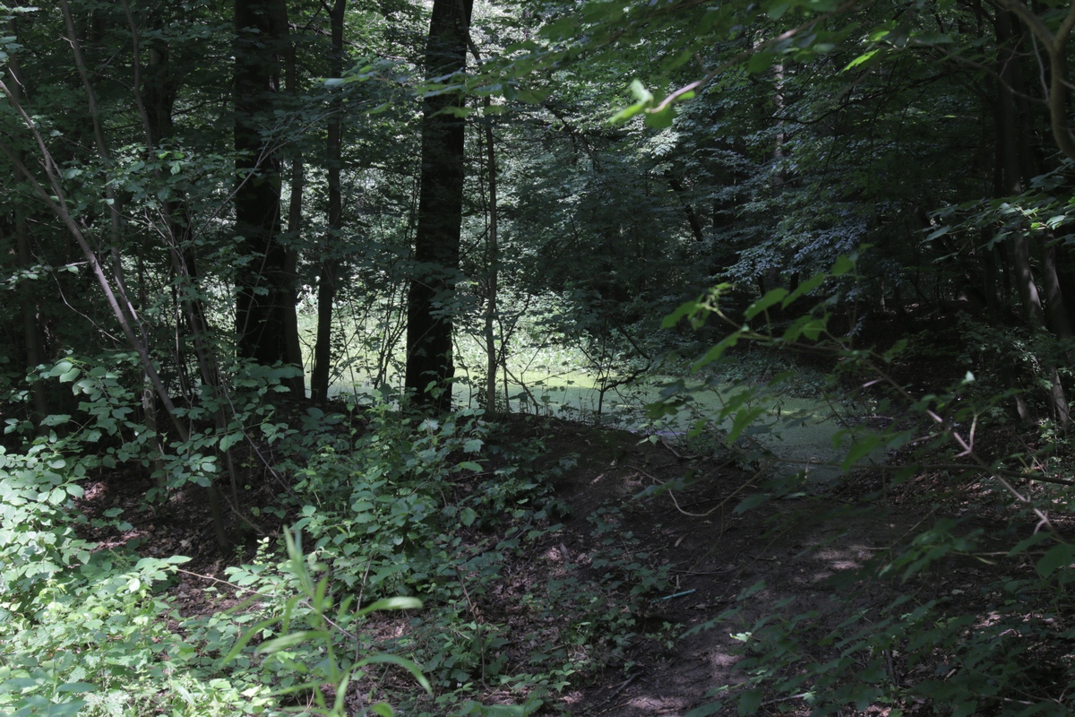 Ochiul de apa este destul de mare, iar legendele spun ca nu are fund