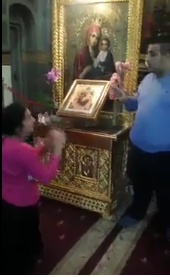 Tiganca se jura ca nu si-a inselat sotul