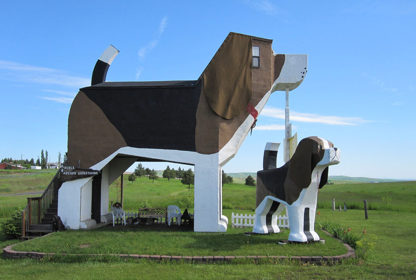 Dog Bark Park Inn este construit sub forma unui caine