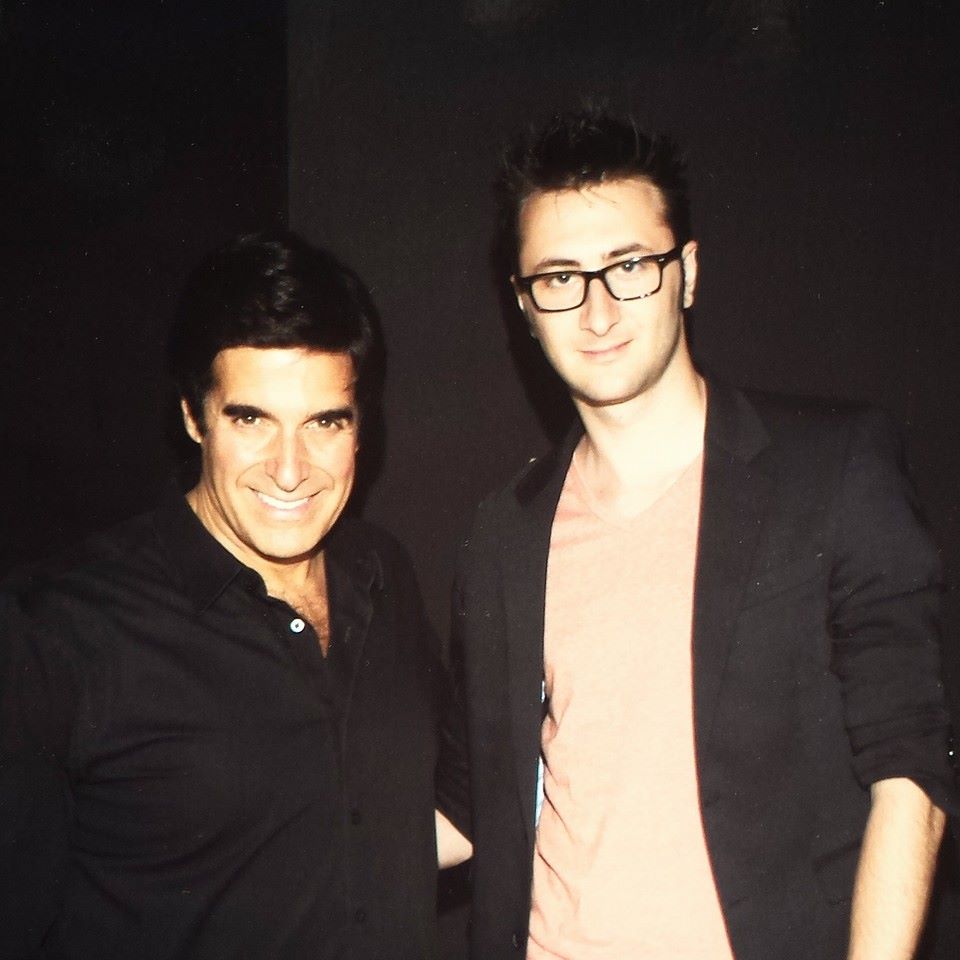 Vlad Grigorescu s-a intalnit cu David Copperfield