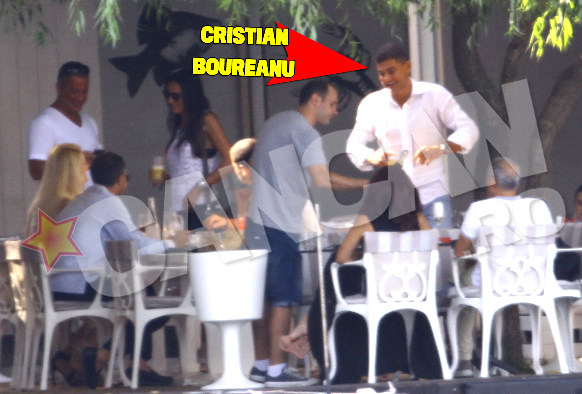 De-al casei, Cristian Boureanu a socializat cu aproape toata lumea, nu doar cu prietenii sai