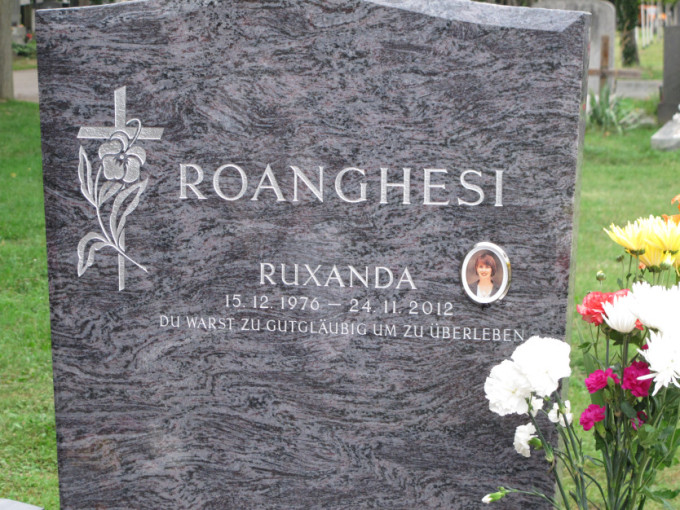Asa arata mormantul Ruxandei, din Austria