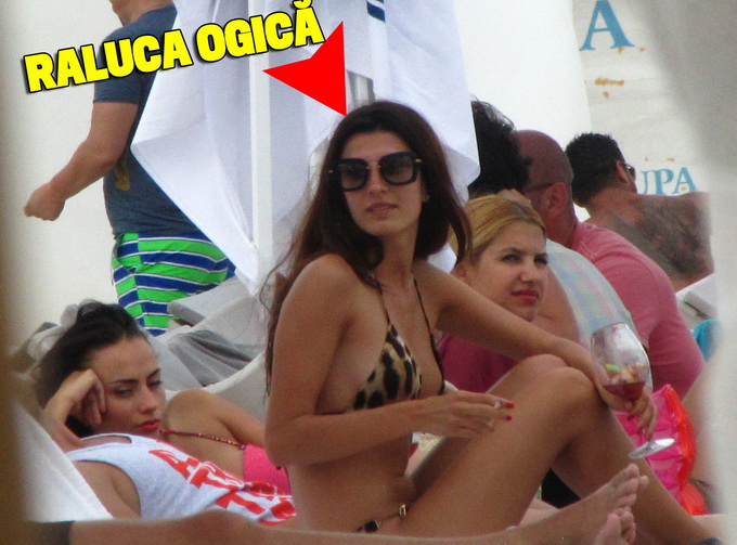 Raluca Ogica arata foarte bine. Fata lui Stelian Ogica a atras privirile barbatilor pe plaja