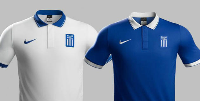 Acesta este modelul ales de sefii lui Dinamo pentru tricoul de joc. cel purtat de jucatorii Greciei la CM 2014