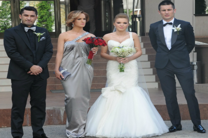 Claudiu Niculescu si Diana Munteanu Niculescu sunt si nasii de cununie pentru Ilona si Dragos Grigore