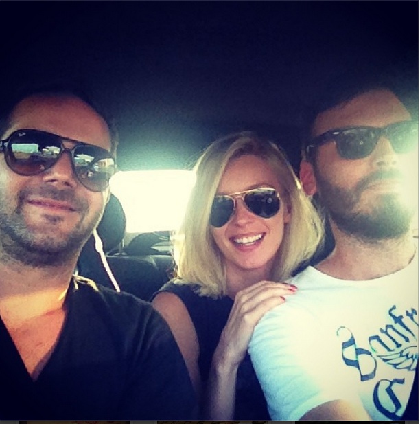 Diana a fost in weekend acasa la parinti