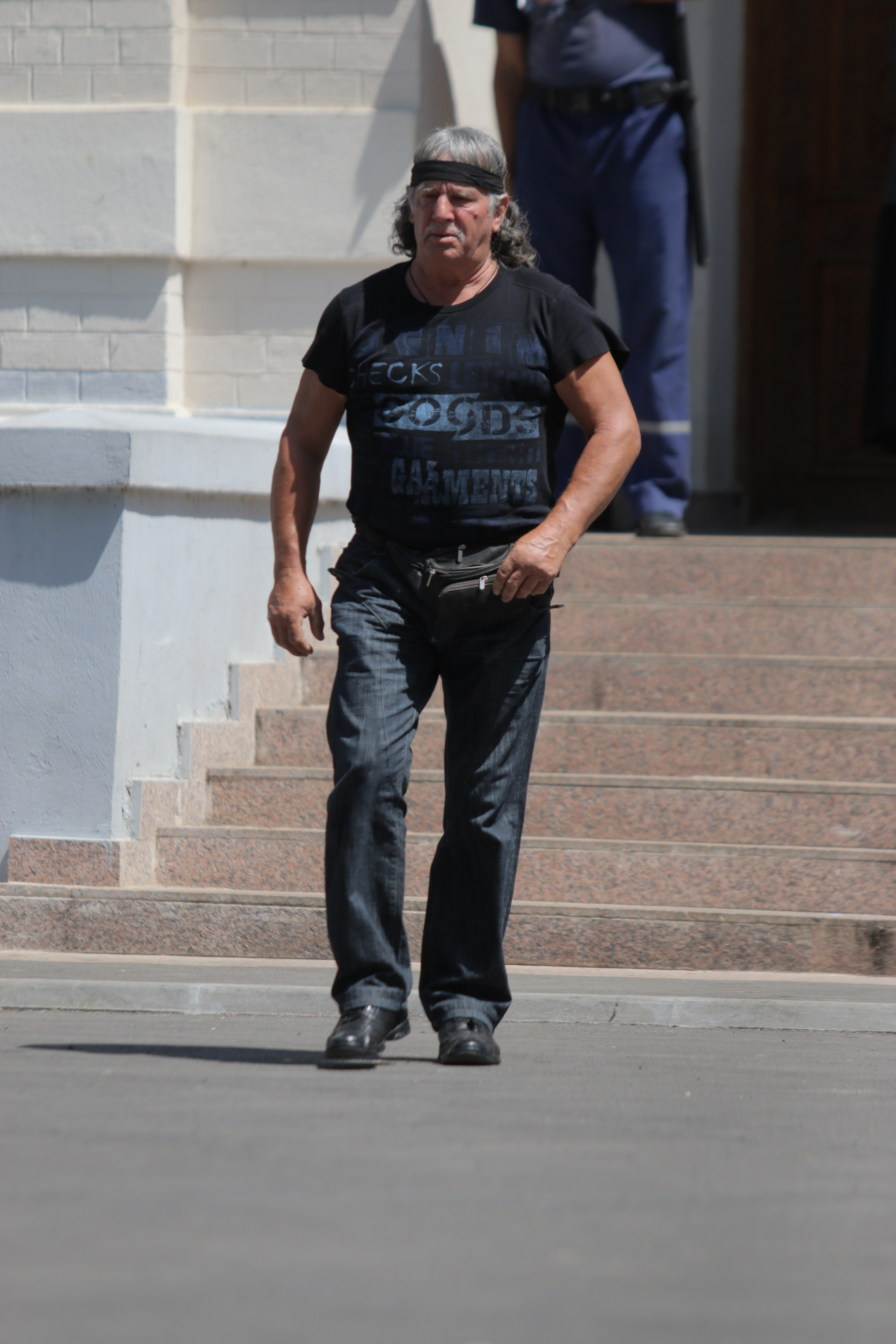 Unul dintre veteranii cascadoriei a venit sa-si ia ramas bun de la Szobi Cseh