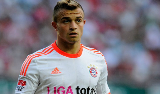 Xherdan Shaqiri este unul dintre internationalii elvetieni cu cea mai mare valoare. Parintii lui sunt din Kosovo