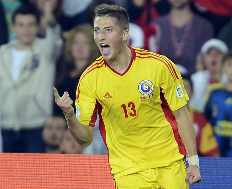 Gicu Grozav a inscris un gol foarte important contra Turciei, la Istanbul, in victoria Romaniei din preliminariile pentru CM 2014