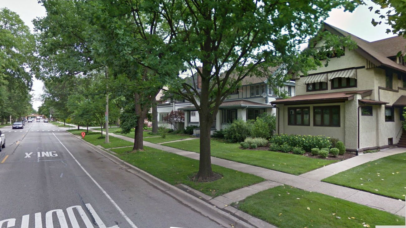 Fostul primar si sotia sa locuiesc intr-o vila intr-o suburbie a orasului Chicago, Oak Park