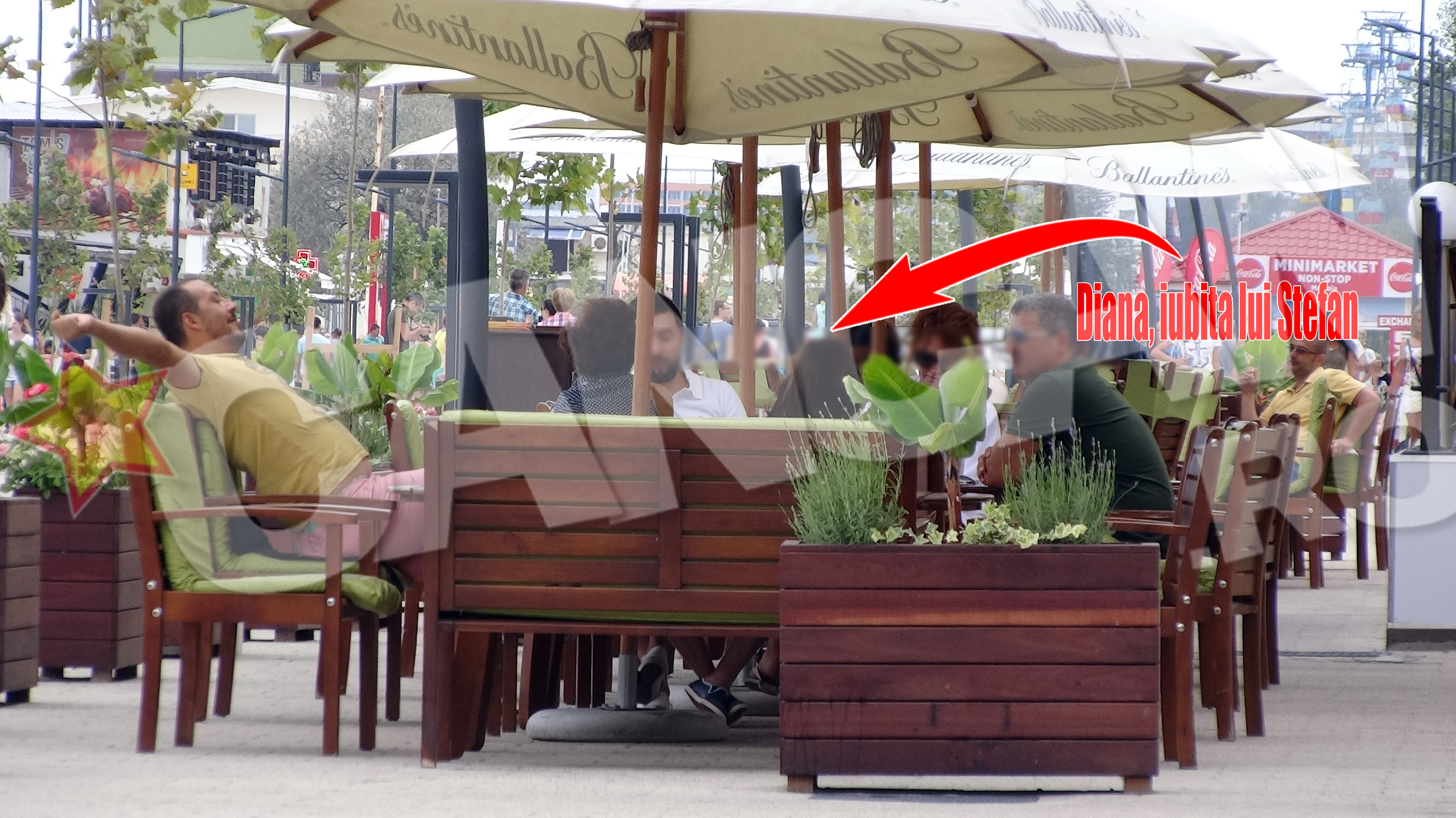 Stefan si-a tinut iubita la distanta