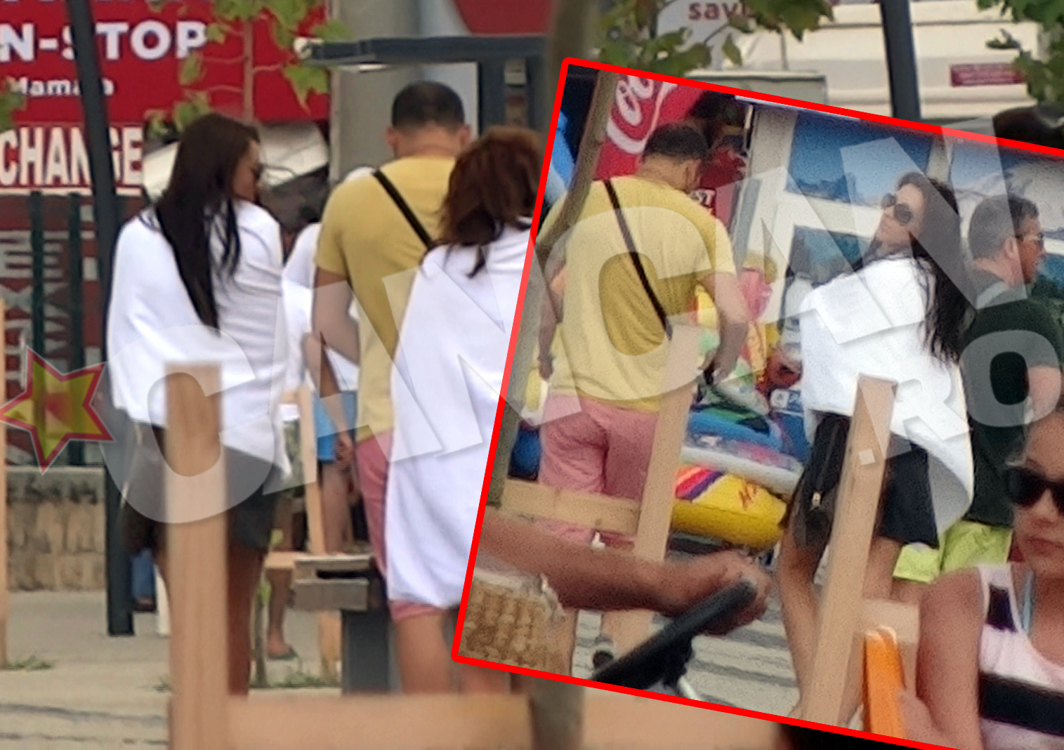 Nici pe strada, iubita Diana nu a putut sa-l convinga sa fie mai 