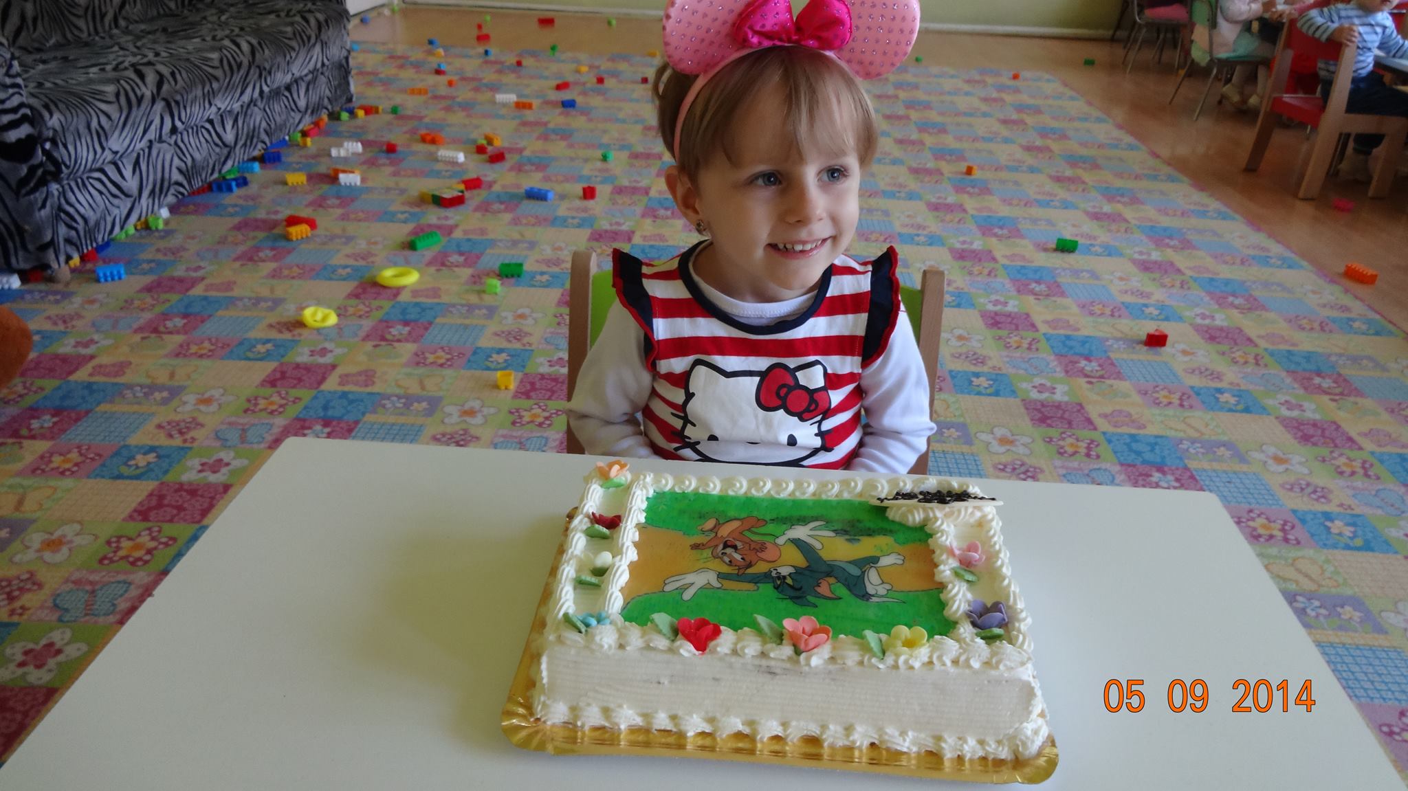 Tatal sau s-a ocupat ca micuta sa aiba parte de o aniversare pe cinste