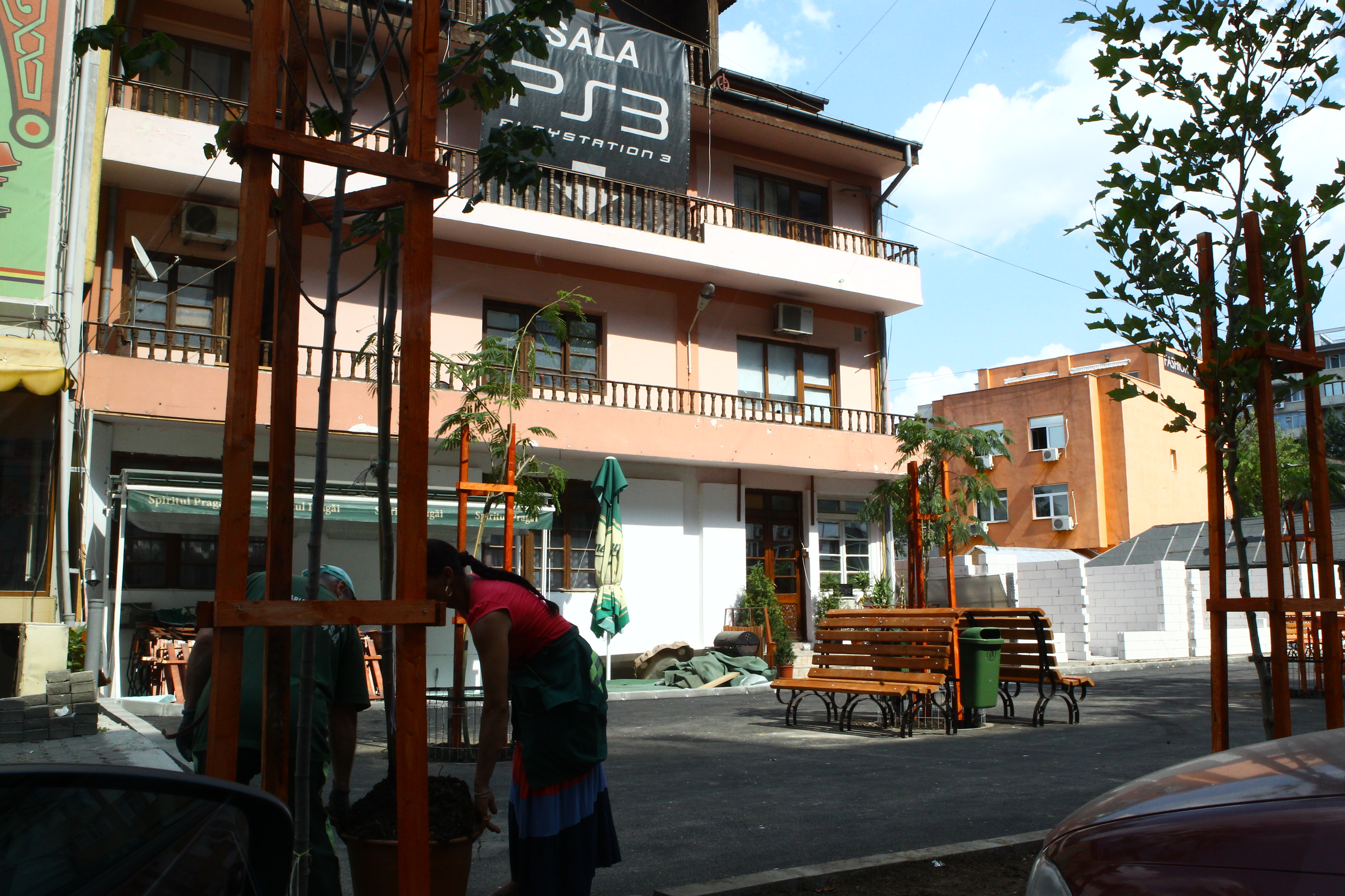 S-a ales praful de terasa lui Florin Huidu