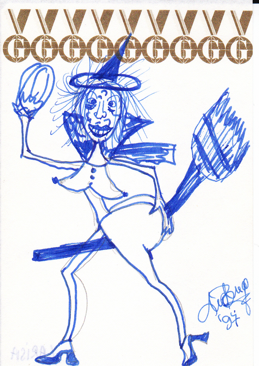 Desenele Biancai erau extrem de complexe, dar infricosatoare