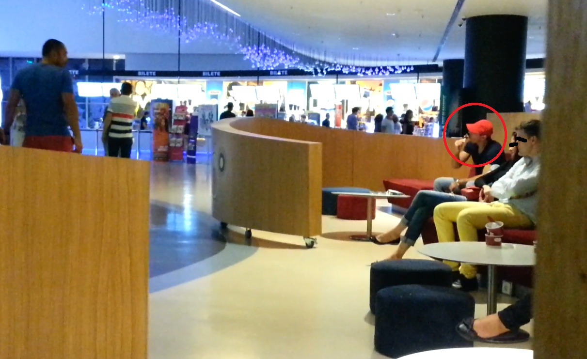 Mircea Badea nu s-a ferit sa manance cu pofta