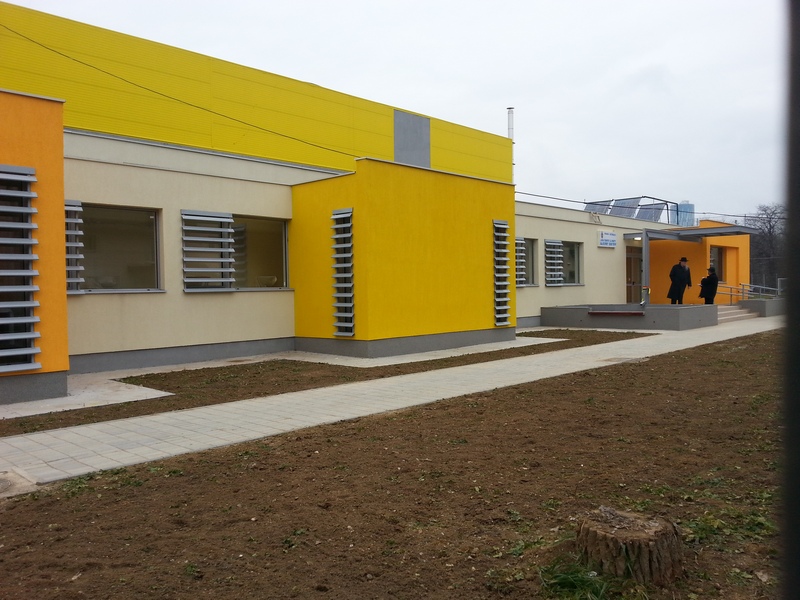 Sala de sport este facuta la standarde europene