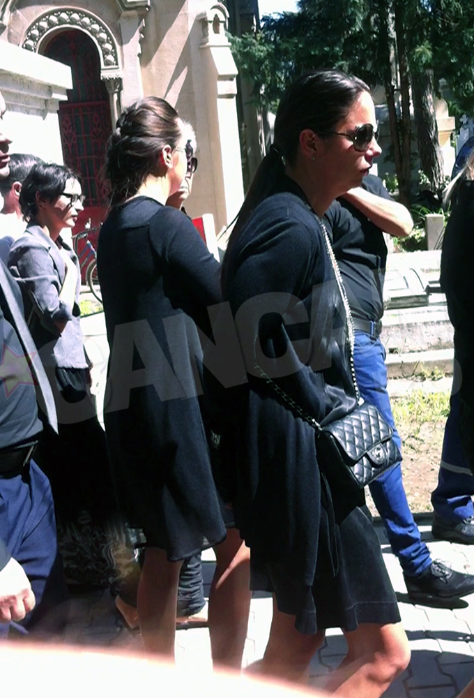 Fetele lui Dinu Patriciu s-au aflat chiar in spatele cosciugului