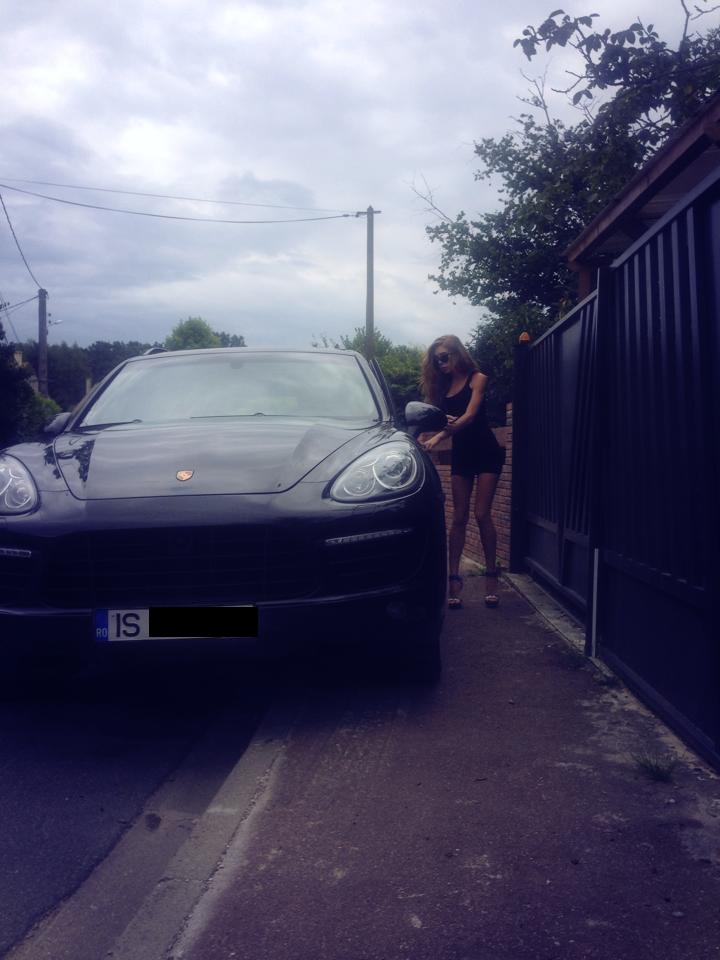 Ieseanca si-a lovit masina destul de grav in urma accidentului