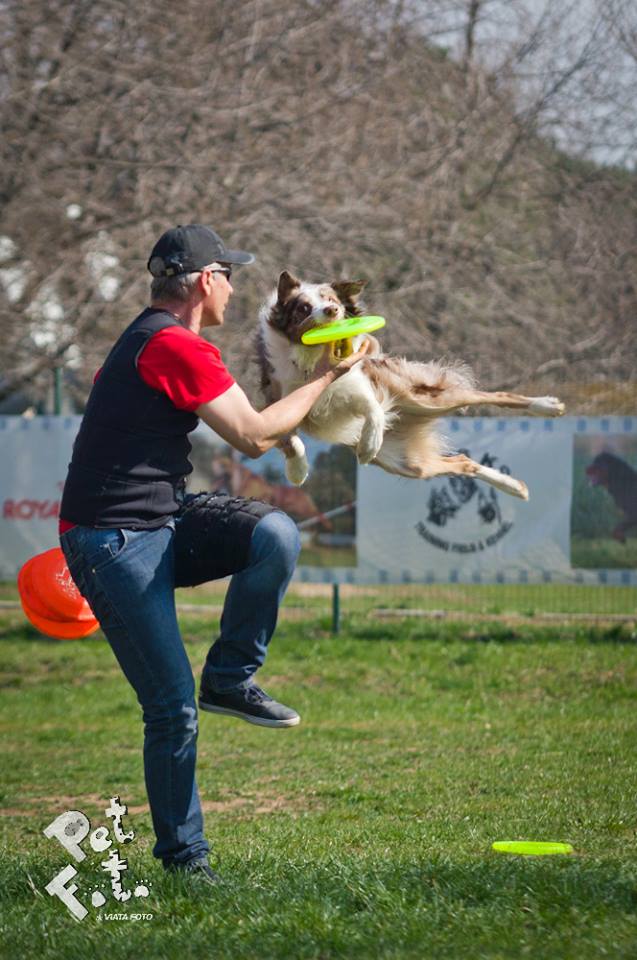Proba de frisbee este una din cele mai dificile din concurs