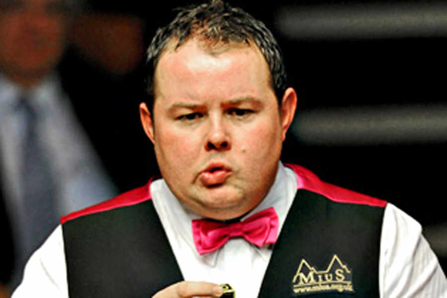 Englezul a sosit la Bucuresti si a oferit o demonstratie pentru iubitorii snookerului